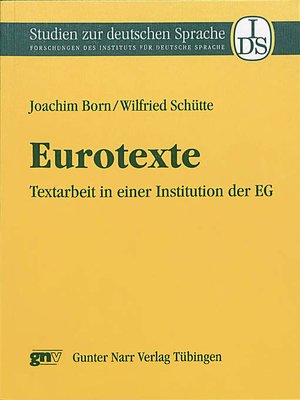 cover image of Eurotexte